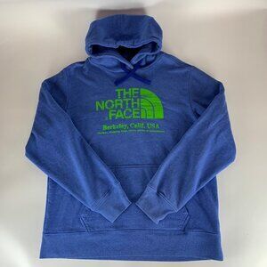The North Face Blue Pullover Hoodie Mens Large
